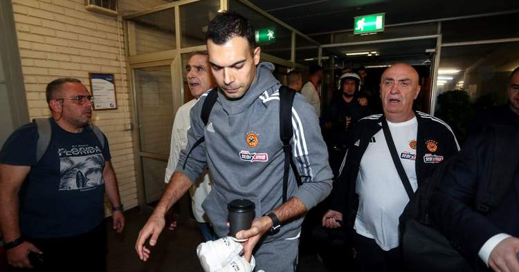 Panathinaikos Kafilesine Büyük Polis Önlemi