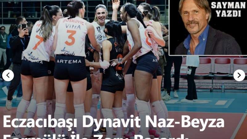 Eczacıbaşı Dynavit Naz-Beyza Formülü İle Zoru Başardı