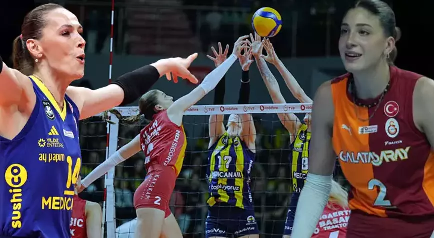 Kadınlar Derbisinde Fenerbahçe-Galatasaray Heyecanı